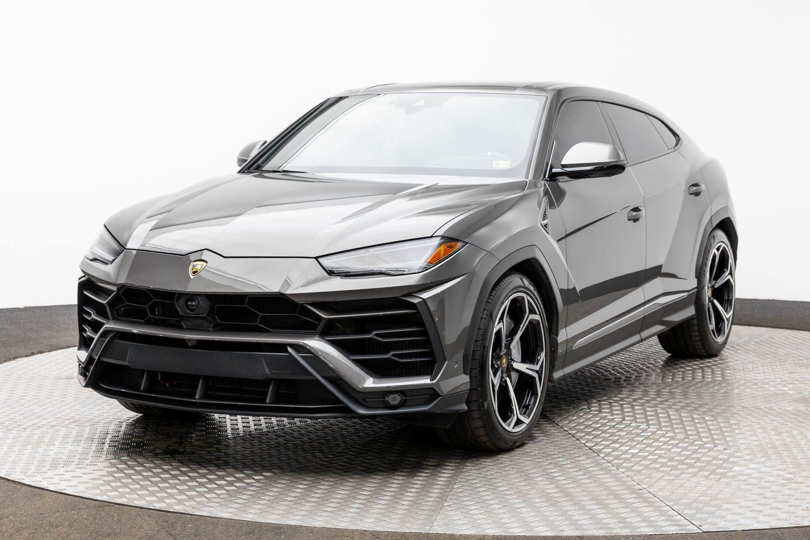 2022 Lamborghini Urus AWD in Gray — front three-quarter view